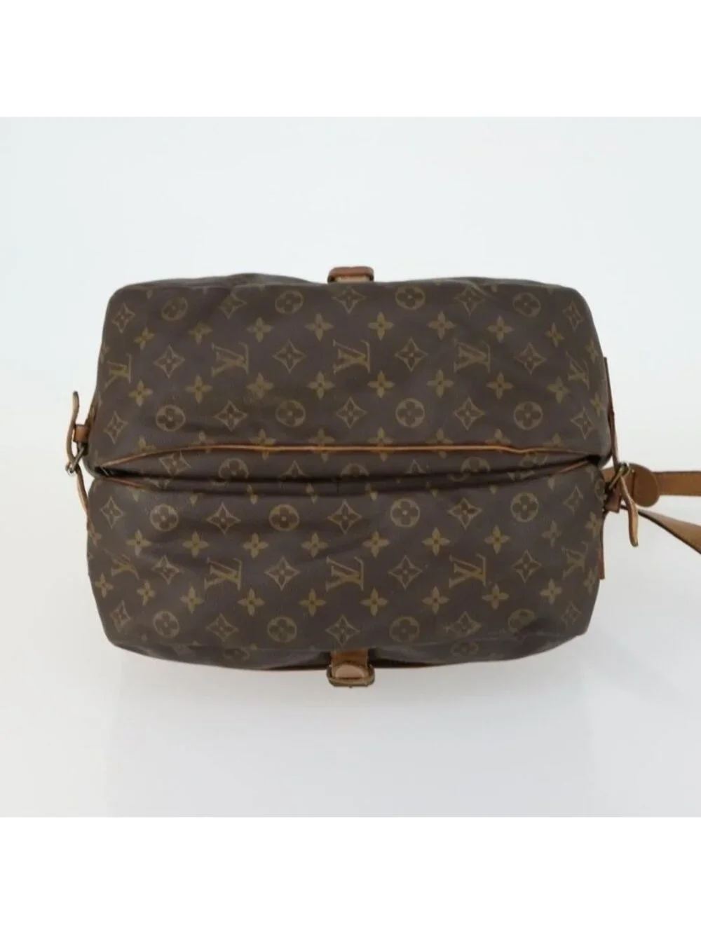 Authentic LOUIS VUITTON Monogram Saumur 35 Shoulder Bag M42254 LV